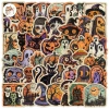 Sticker Halloween chống nước 10/20/50 miếng - Dán bàn ghế, tủ, xe, laptop, đàn A4 - Giá chỉ 25.000₫ 2