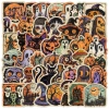 Sticker Halloween chống nước 10/20/50 miếng - Dán bàn ghế, tủ, xe, laptop, đàn A4 - Giá chỉ 25.000₫ 10