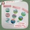 Sticker HAPPY DAY trang trí sổ tay, Bullet Journal - MADE BY AHN giảm còn 16.000 VND