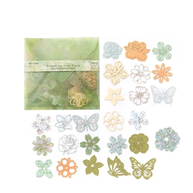 Sticker Hình Dán Hoa Lá Viền Nhiều Lớp Trang Trí Sổ Tay Vintage DIY Giá 28,875₫ 10 Sticker Hình Dán Hoa Lá Viền Nhiều Lớp Trang Trí Sổ Tay Vintage DIY Giá 28,875₫ 10