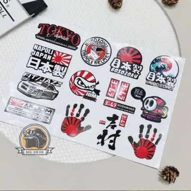 Sticker Hình Dán Nón Bảo Hiểm Napoli – Dễ Dán, Bảo Vệ Đầu, Giá 20.000đ (không bao gồm nón)
