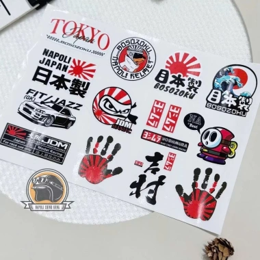 Sticker Hình Dán Nón Bảo Hiểm Napoli – Dễ Dán, Bảo Vệ Đầu, Giá 20.000đ (không bao gồm nón)