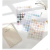 Sticker hình tròn 48 miếng 6 tờ - Nhãn dán dot cho sổ tay, bullet journal, 19.800 VNĐ 8