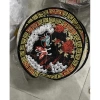 Sticker hình tròn thêu 2 con bướm hoa viền vàng - Giá giảm 15.200 VNĐ, 19.000 VNĐ 2