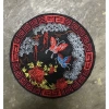 Sticker hình tròn thêu 2 con bướm hoa viền vàng - Giá giảm 15.200 VNĐ, 19.000 VNĐ 3