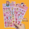 Sticker lấp lánh Kì Lân, Gấu Dâu, Cô Gái Dễ Thương - Trang trí bé giá 16.920đ 2
