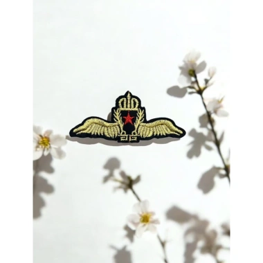Sticker logo cánh sao vá quần áo rách ủi nhiệt Dễ dán, bền màu, chỉ 6.000đ 8