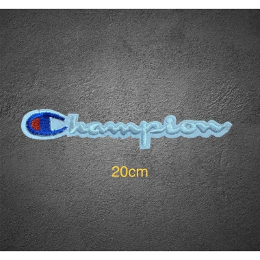 Sticker Logo CHAMPION Thêu Cao Cấp - Giá Ưu Đãi 14.000đ, Dán Đẹp, Bền Màu Sticker Logo CHAMPION Thêu Cao Cấp - Giá Ưu Đãi 14.000đ, Dán Đẹp, Bền Màu