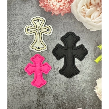 Sticker Logo Chữ Thập Thêu Ủi Nhiệt - Giá Ưu Đãi 5.400₫, Chất Lượng Cao, Dễ Dán 2
