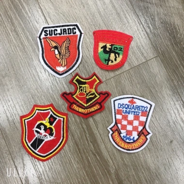 Sticker logo combo 6 mẫu thêu Dán đẹp bền giá chỉ 30.800₫ giảm giá hấp dẫn