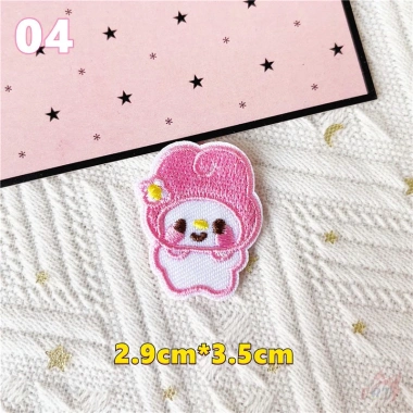 Sticker logo KUROMI gắn áo có keo ủi - Giá chỉ 6.000đ, giảm từ 7.560đ 2
