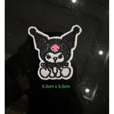 Sticker logo KUROMI gắn áo có keo ủi - Giá chỉ 6.000đ, giảm từ 7.560đ 3