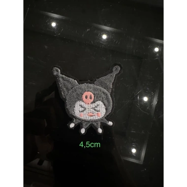 Sticker logo KUROMI gắn áo có keo ủi - Giá chỉ 6.000đ, giảm từ 7.560đ 4