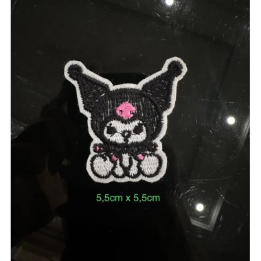 Sticker logo KUROMI gắn áo có keo ủi - Giá chỉ 6.000đ, giảm từ 7.560đ 5