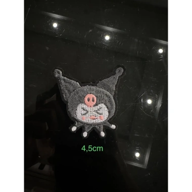 Sticker logo KUROMI gắn áo có keo ủi - Giá chỉ 6.000đ, giảm từ 7.560đ 6
