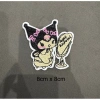 Sticker logo KUROMI gắn áo có keo ủi - Giá chỉ 6.000đ, giảm từ 7.560đ 7