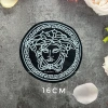 Sticker logo mặt Vesacc tròn 16cm - ủi nhiệt, bền màu, giá chỉ 14.900₫ 2