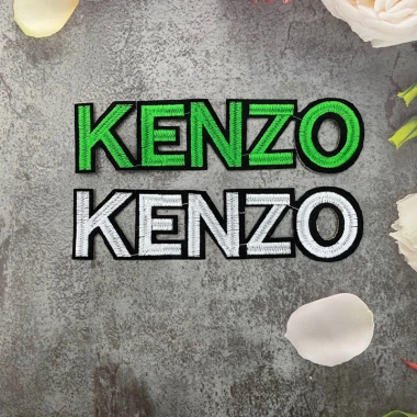 Sticker logo patch thêu chữ Kenzo 20cm - ủi nhiệt, giảm giá 22% chỉ 17.800 VND Sticker logo patch thêu chữ Kenzo 20cm - ủi nhiệt, giảm giá 22% chỉ 17.800 VND