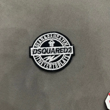 Sticker logo patch thêu Dsqua2 ủi nhiệt - Giá chỉ 9.000đ, giảm từ 11.700đ, chất liệu bền, dán nhanh 7