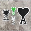Sticker logo patch thêu tim A có keo ủi - Giá 6.000đ giảm từ 7.800đ, dán nhanh