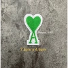 Sticker logo patch thêu tim A có keo ủi - Giá 6.000đ giảm từ 7.800đ, dán nhanh 7