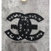 Sticker logo patch thêu X chane 16x21cm keo ép, vá áo ủi đẹp, giá ưu đãi 16.100₫ 3
