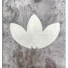 Sticker logo thêu ADIDA.S hoa màu be - ủi nhiệt, bền, giảm giá 30%, chỉ 7.000₫ 4