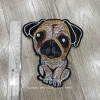 Sticker logo thêu chó nâu – Dán đẹp, bền, giá chỉ 17.000₫ ưu đãi 2