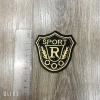 Sticker logo thêu chữ R lúa - Giá 10.000 VND, giảm từ 12.800 VND, dán đa năng