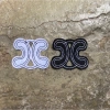 Sticker logo thêu chữ X celin ủi nhiệt - Dán nhanh, bền màu, giá chỉ 5.800₫ 3