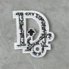 Sticker logo thêu DIO ghi ủi nhiệt - Giá chỉ 6.500đ, khuyến mãi đặc biệt 7
