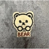 Sticker logo thêu gấu đa dạng, giá siêu tiết kiệm 6.000đ, chất lượng cao, dễ dán 3