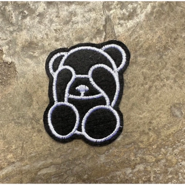 Sticker logo thêu gấu đa dạng, giá siêu tiết kiệm 6.000đ, chất lượng cao, dễ dán 6