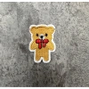 Sticker logo thêu gấu đa dạng, giá siêu tiết kiệm 6.000đ, chất lượng cao, dễ dán 10