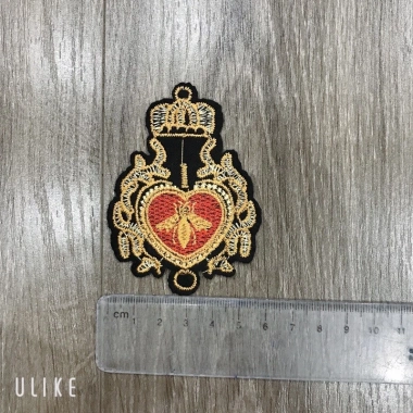 Sticker logo thêu hình trái tim ủi nhiệt - Giá chỉ 6.000đ, giảm từ 7.320đ 4 Sticker logo thêu hình trái tim ủi nhiệt - Giá chỉ 6.000đ, giảm từ 7.320đ 4