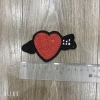 Sticker logo thêu hình trái tim ủi nhiệt - Giá chỉ 6.000đ, giảm từ 7.320đ 8