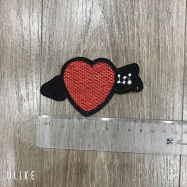 Sticker logo thêu hình trái tim ủi nhiệt - Giá chỉ 6.000đ, giảm từ 7.320đ 8 Sticker logo thêu hình trái tim ủi nhiệt - Giá chỉ 6.000đ, giảm từ 7.320đ 8