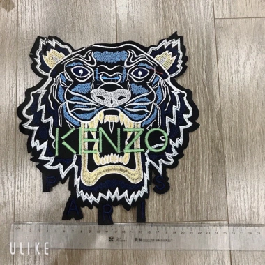 Sticker logo Thêu Hổ Ken.zo nhiều màu siêu to - Giảm giá, chỉ 32.550đ