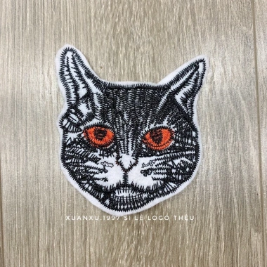Sticker Logo Thêu Mèo và Mickey - Giá Ưu Đãi 9.500₫, Chất Lượng Cao, Dễ Dán