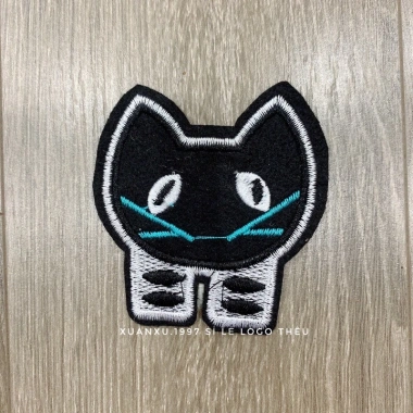 Sticker Logo Thêu Mèo và Mickey - Giá Ưu Đãi 9.500₫, Chất Lượng Cao, Dễ Dán