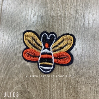 Sticker Logo Thêu Ong Bướm Đa Dạng Giá ưu đãi 8.000đ Chất lượng cao Dễ dán