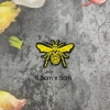 Sticker logo thêu Ong Vàng ủi nhiệt - Giá 6.300 VND, chất liệu bền, dán nhanh