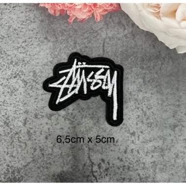 Sticker Logo Thêu Stussy Ủi Nhiệt - Thiết Kế Độc Đáo, Giá Chỉ 6.900₫ (Giảm Giá)