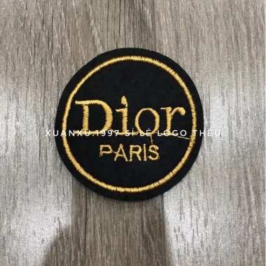 Sticker logo thêu thương hiệu - Miếng vá quần áo chất lượng, giảm giá 8.000₫
