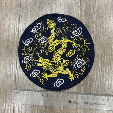 Sticker Logo Thêu Tròn Rồng Vàng - Nhãn dán cao cấp, giảm giá còn 14.800₫ 2 Sticker Logo Thêu Tròn Rồng Vàng - Nhãn dán cao cấp, giảm giá còn 14.800₫ 2
