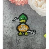 Sticker logo thêu Vịt Vàng ủi nhiệt - Giá 7.500đ, chất liệu bền, dễ dán 2