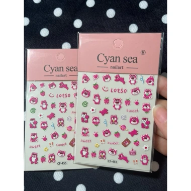 Sticker Lotso Hồng Dễ Thương ST113 - Nhãn dán trang trí điện thoại và laptop, giá chỉ 25.000đ