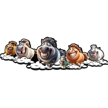 Sticker Mãi Thành Công Chống Nước Tem Hài Hước Dán Xe, Điện Thoại - Giá 23.000đ 5