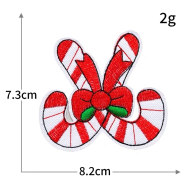 Sticker miếng vá Noel ủi may đa năng – Trang trí áo, khăn, túi, điện thoại, notebook, giá 18.200₫ 9