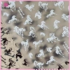 Sticker Nail Art DIY Kiểu Tranh Mực Ngựa Trắng - Decal Làm móng tay Giá 44.550 (Mới)